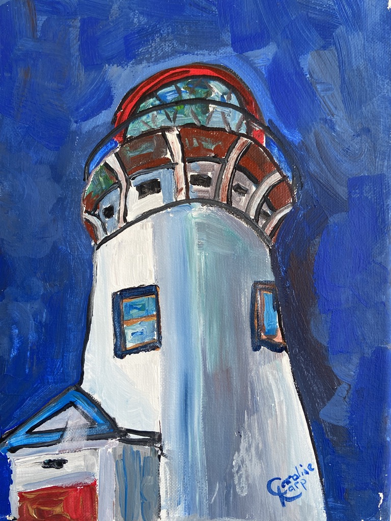painting of Kilauea Lighthouse